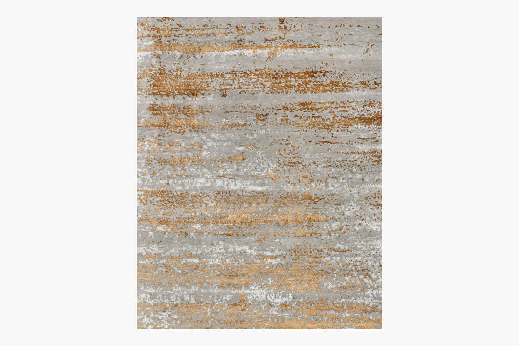 Laria Rug – Nickel / Gold