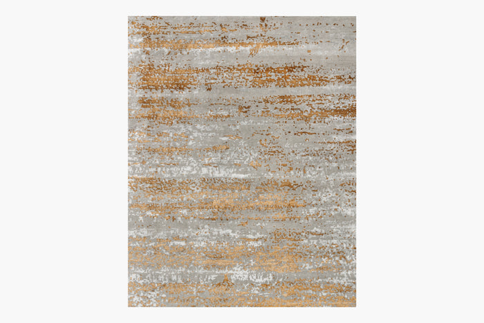 Laria Rug – Nickel / Gold