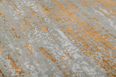 Laria Rug – Nickel / Gold