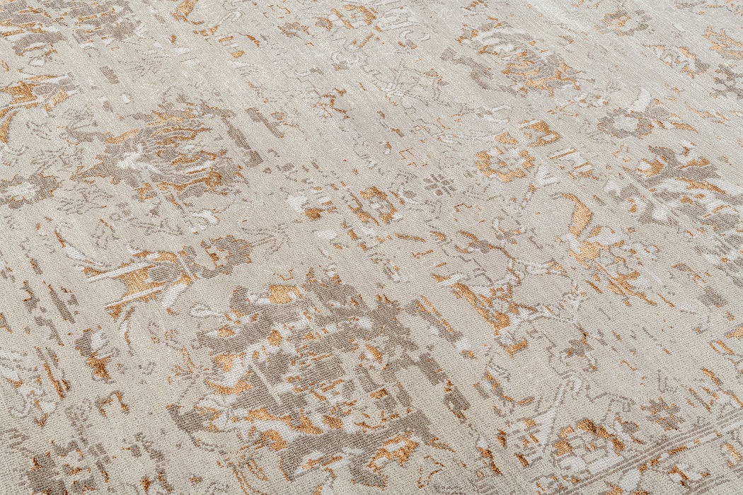 Meya Rug – Mist / Gold