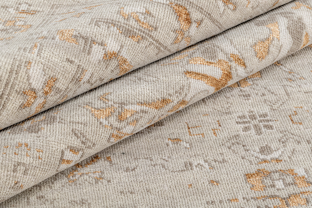 Meya Rug – Mist / Gold