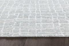 Quadro Rug – Silver / Chalk