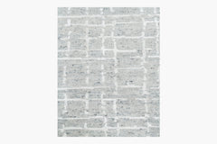 Quadro Rug – Silver / Chalk