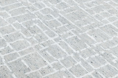 Quadro Rug – Silver / Chalk