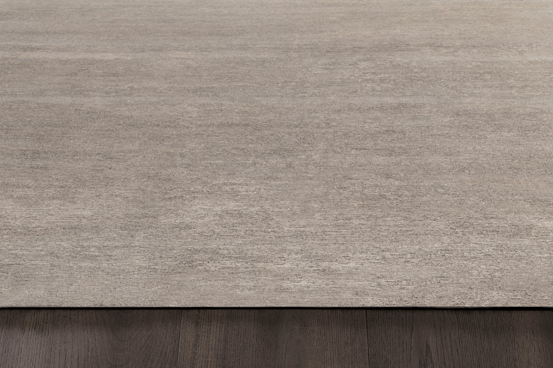 Ribbed Flax and Nettle Rug – Truffle