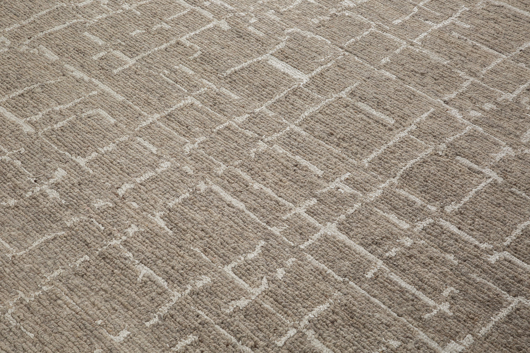 Quadro Rug – Burlap / Chalk