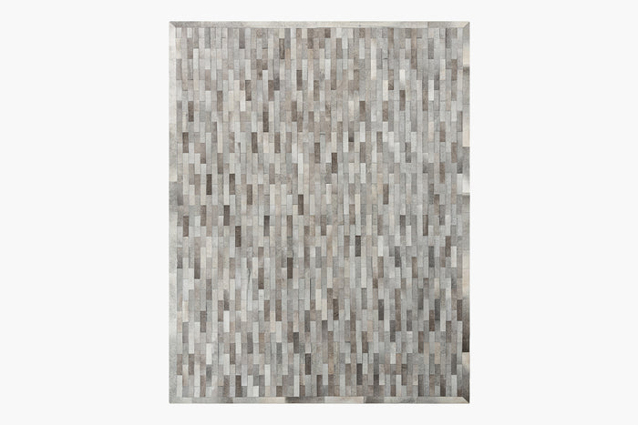 Manto Hide Rug – Steel