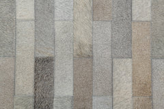 Manto Hide Rug – Steel