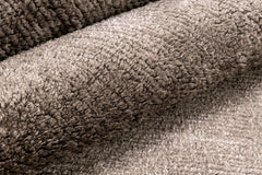 High Pile Silk Rug – Truffle