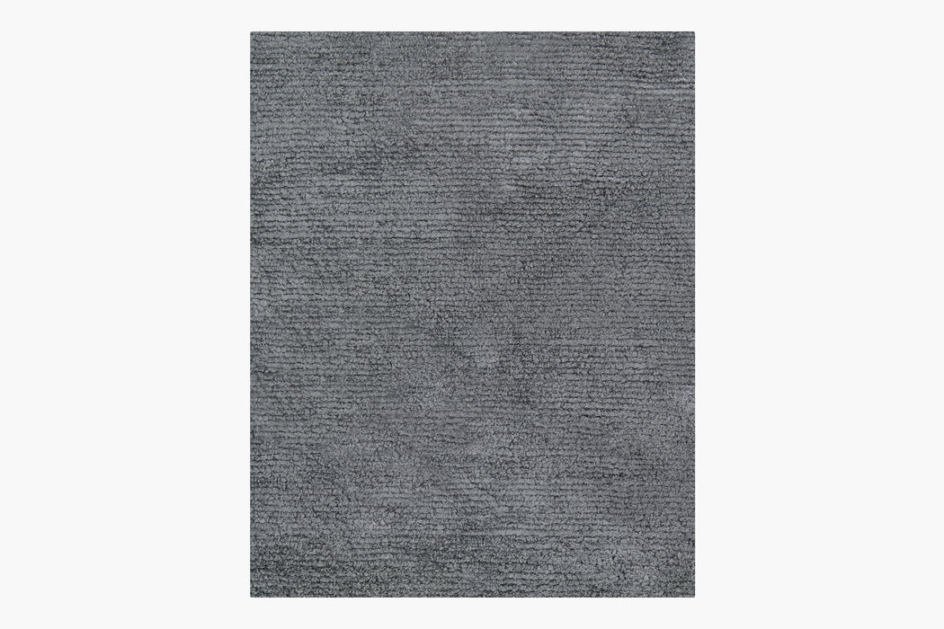 High Pile Silk Rug – Lead