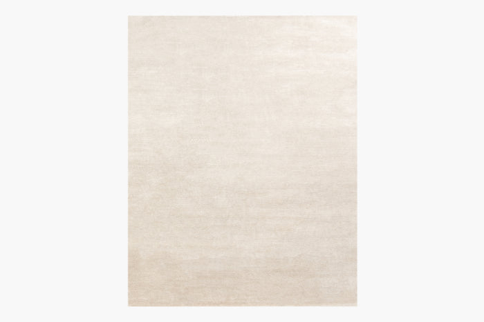 High Pile Mongolian Cashmere Rug – Solid Sand