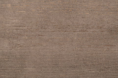 Ribbed Silk and Nettle Rug – Truffle