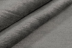 Ribbed Silk and Nettle Rug – Lead