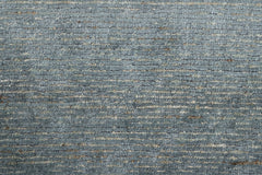Ribbed Flax and Nettle Rug – Lead