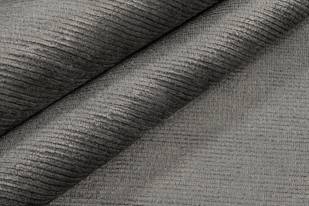 Ribbed Silk Rug – Lead