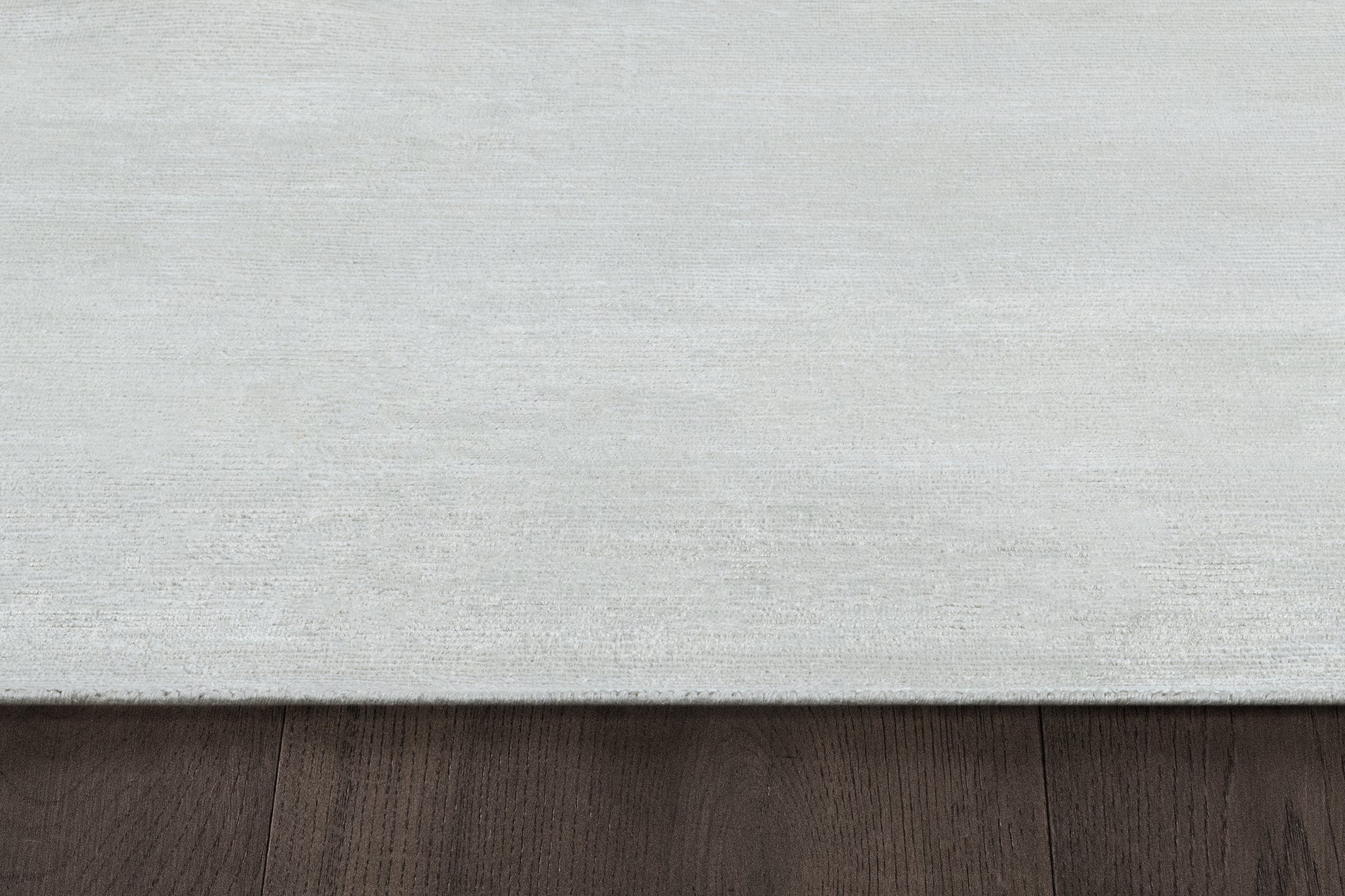 Ribbed Silk Rug – Solid Sand