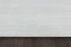 Ribbed Silk Rug – Solid Sand