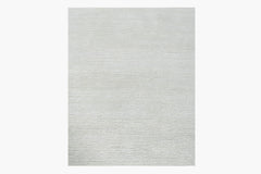Ribbed Silk Rug – Solid Sand