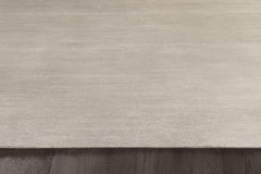 Ribbed Silk Rug – Truffle