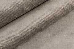 Ribbed Silk Rug – Truffle
