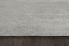 Ribbed Flax and Nettle Rug – Wolf