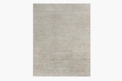 Ribbed Flax and Nettle Rug – Wolf
