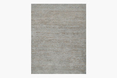 Ribbed Flax and Nettle Rug – Wolf