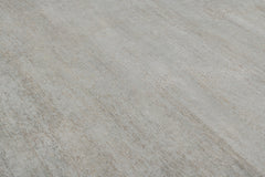 Ribbed Flax and Nettle Rug – Wolf