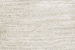 High Pile Silk Rug – Bone