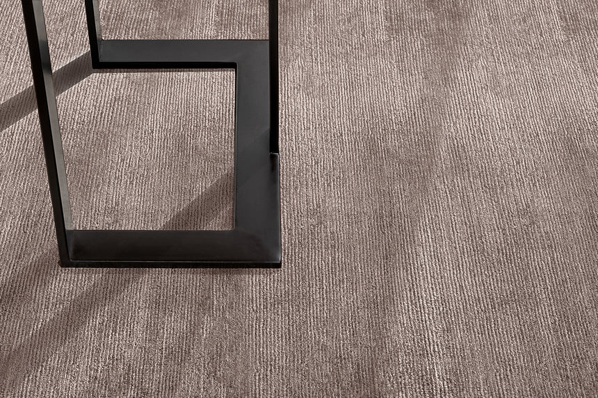 Cut Pile Silk Rug – Truffle