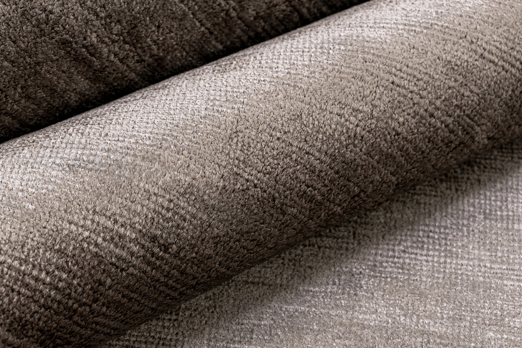 Cut Pile Silk Rug – Truffle