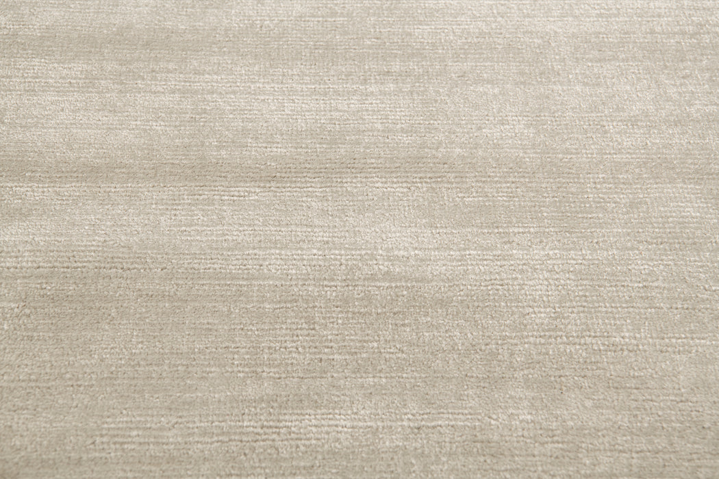 Cut Pile Silk Rug – Solid Sand