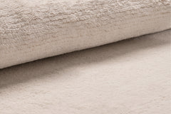Cut Pile Silk Rug – Bone