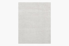 Ribbed Silk Rug – Bone
