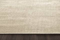 Mongolian Cashmere Cut Rug – Solid Sand