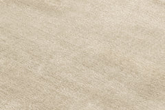 Mongolian Cashmere Cut Rug – Solid Sand