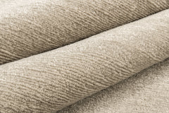 Mongolian Cashmere Cut Rug – Solid Sand