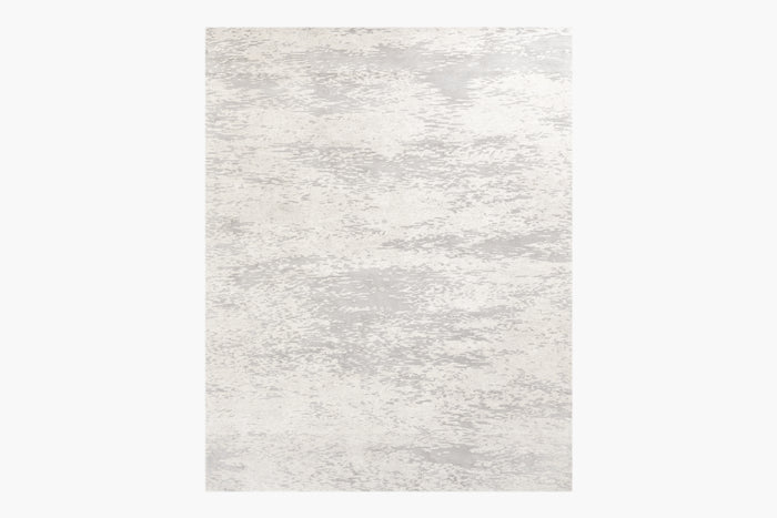 Sienna Silk and Wool Rug – Silver