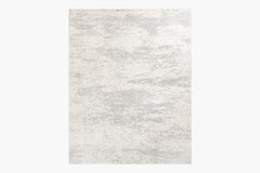 Sienna Silk and Wool Rug – Silver