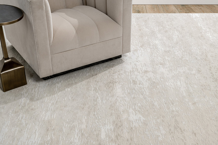 Sienna Silk and Wool Rug – Light Sand