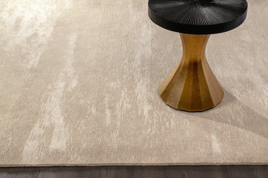 Sienna Silk and Wool Rug – Burlap / Truffle