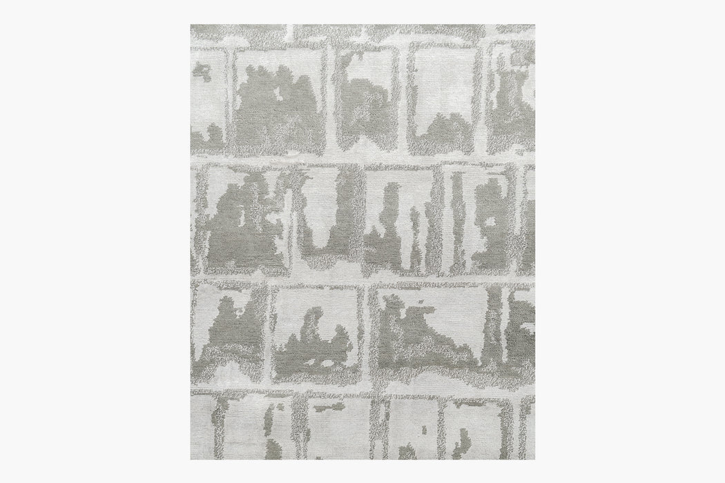 Calida Silk and Wool Rug – Nickel