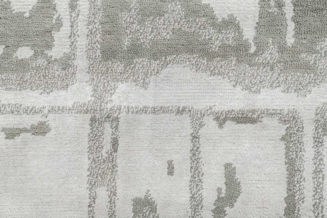 Calida Silk and Wool Rug – Nickel