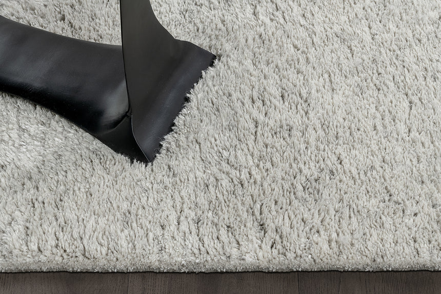 Saheel Handknotted Shag Rug – Heather