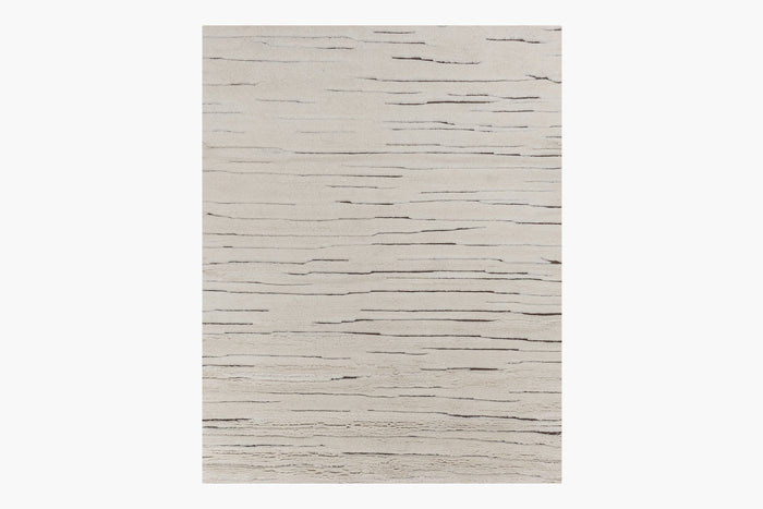 Akula Rug – White / Espresso