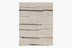Akula Rug – White / Espresso