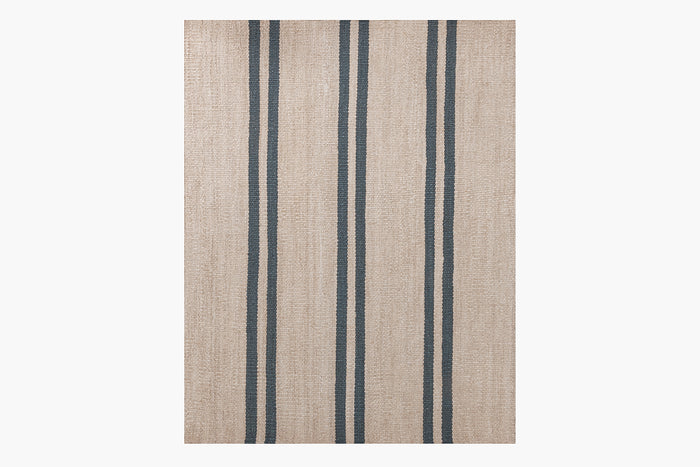 Banna Rug – Natural / Navy