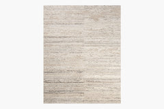 Sienna Silk, Wool and Nettle Rug – Stone / Sand