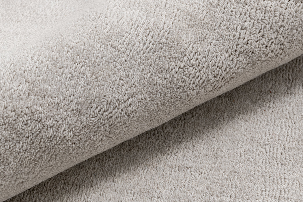 Hand-sheared Performance Textra Rug – Solid Sand
