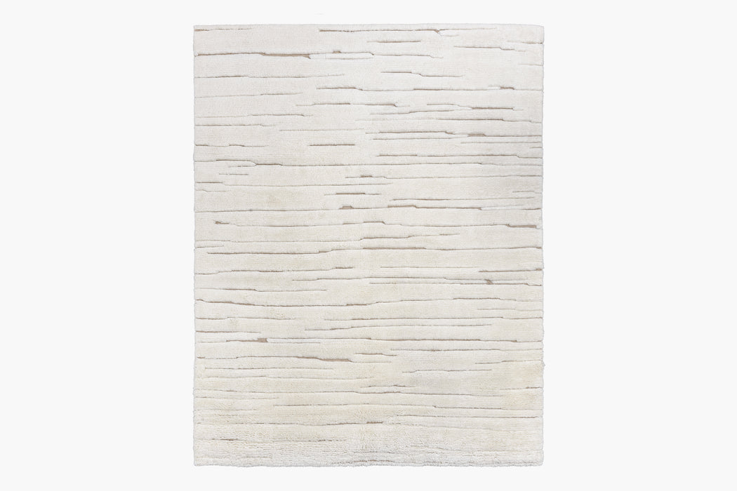 Akula Rug – Sand / White